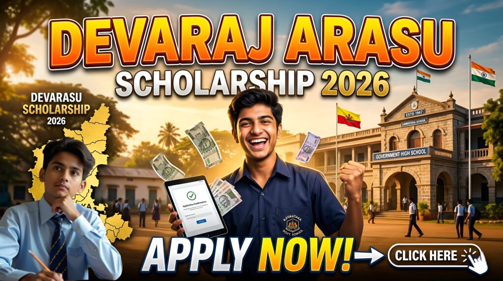 Devaraj Arasu Scholarship 2026