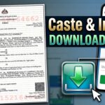 Caste And Income Certificate