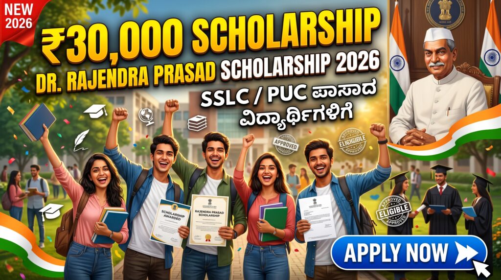 Dr. Rajendra Prasad Scholarship 2026