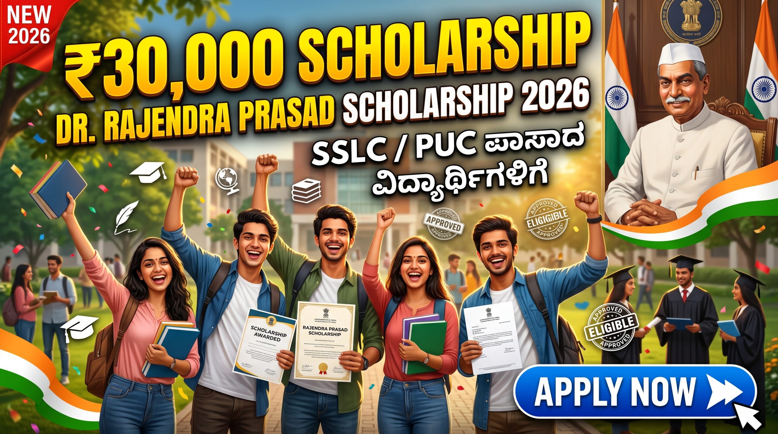 Dr. Rajendra Prasad Scholarship 2026